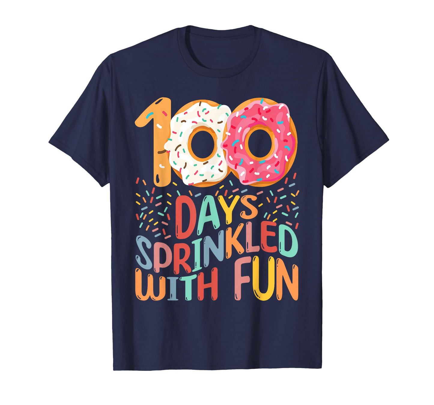 100 Days of School Girls Kindergarten 100th Day of School T-Shirt