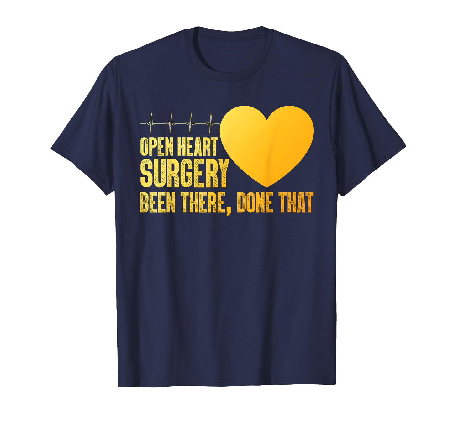 Cool Open Heart Surgery Art Men Women Heart Attack Recovery T-Shirt