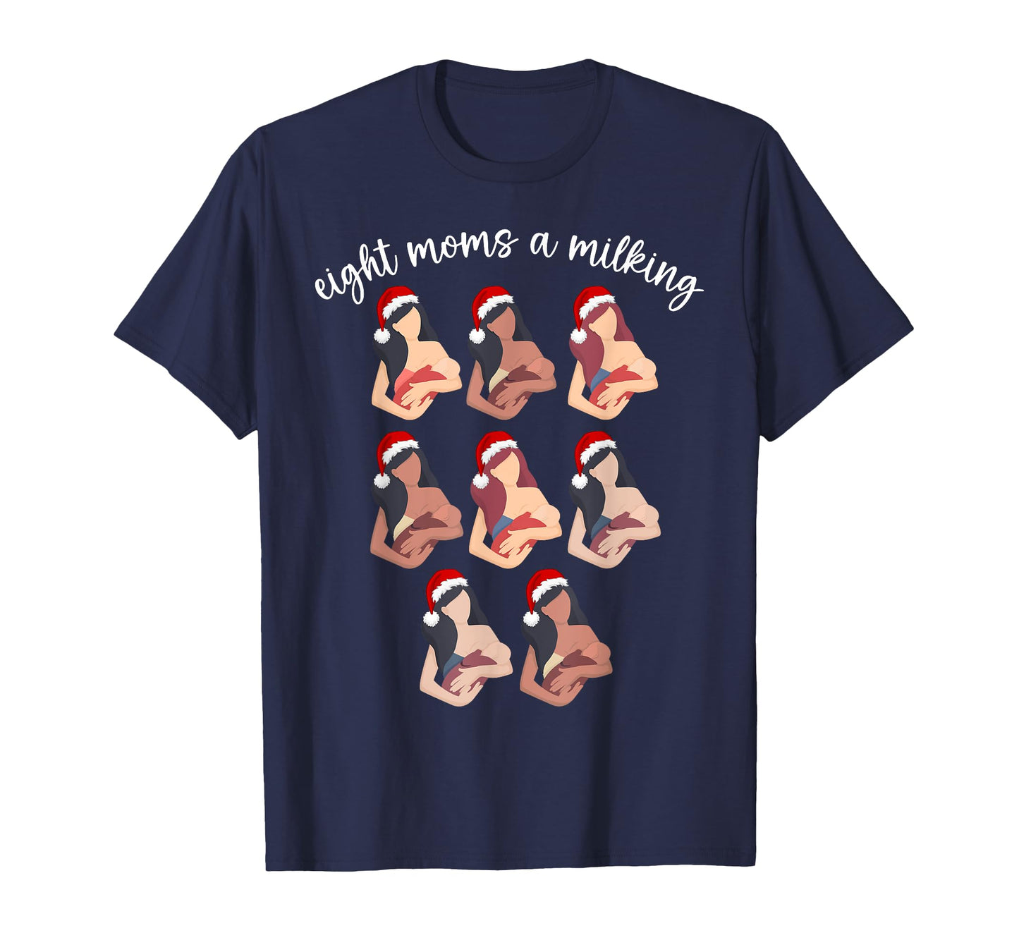 Christmas Lactation Consultant Breastfeeding Education IBCLC T-Shirt