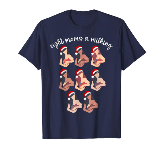 Christmas Lactation Consultant Breastfeeding Education IBCLC T-Shirt
