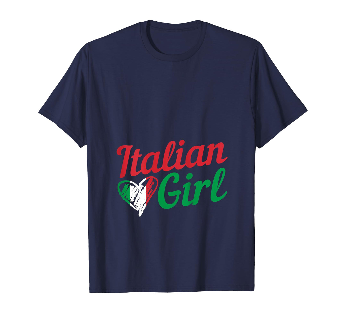 Womens Italian Girl Italy Flag Heart Vintage Tank Top