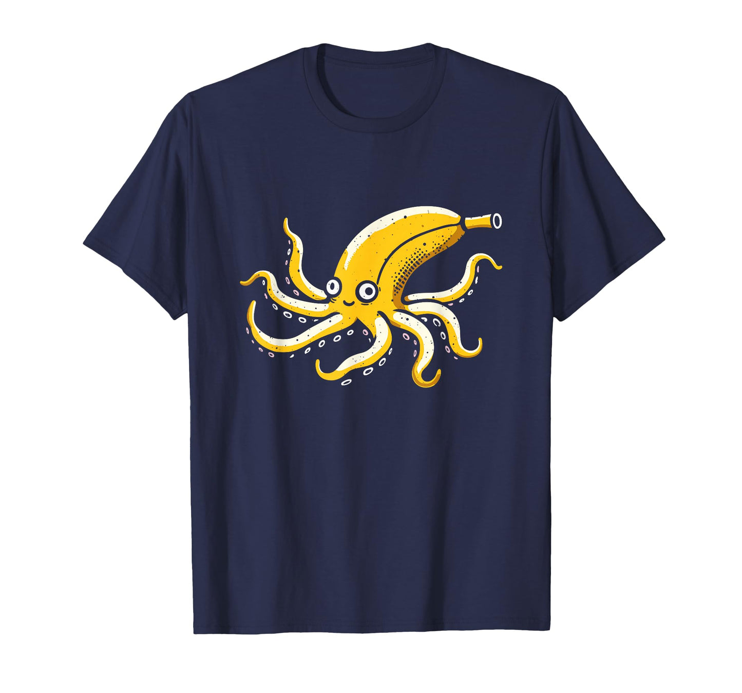 Bananacle Banana Tentacles - Funny Banana Squid Octopus Pun T-Shirt
