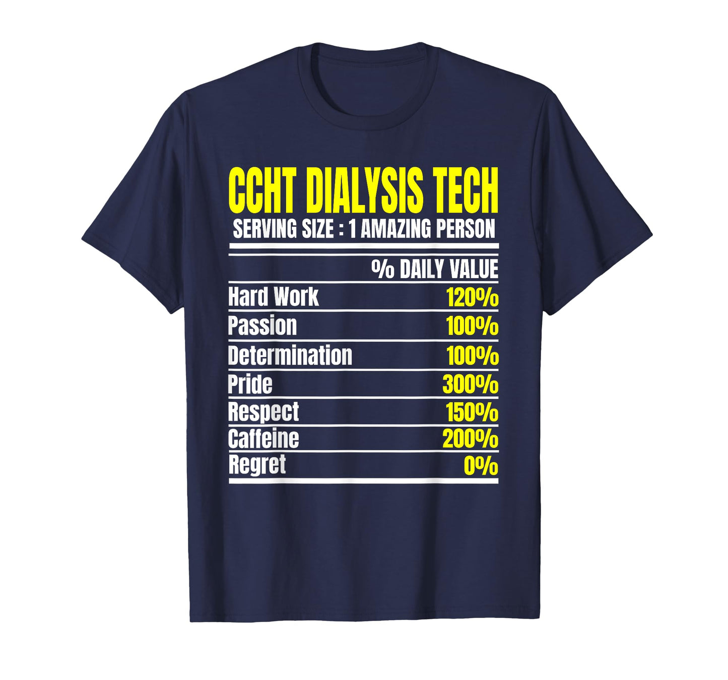 Certified Clinical Hemodialysis Technician CCHT Doctor T-Shirt