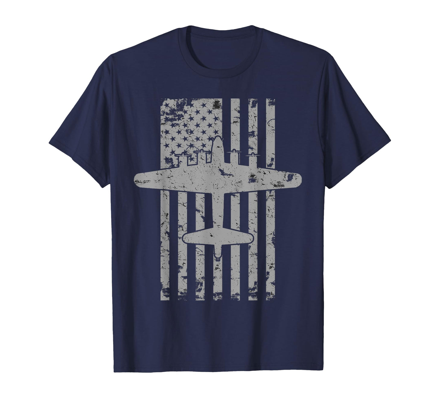 B-17 Flying Fortress WWII Bomber Airplane Pilot T-Shirt T-Shirt