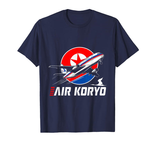 Air Koryo North Korean Plane Carrier soviet tupolev Kim Jong T-Shirt