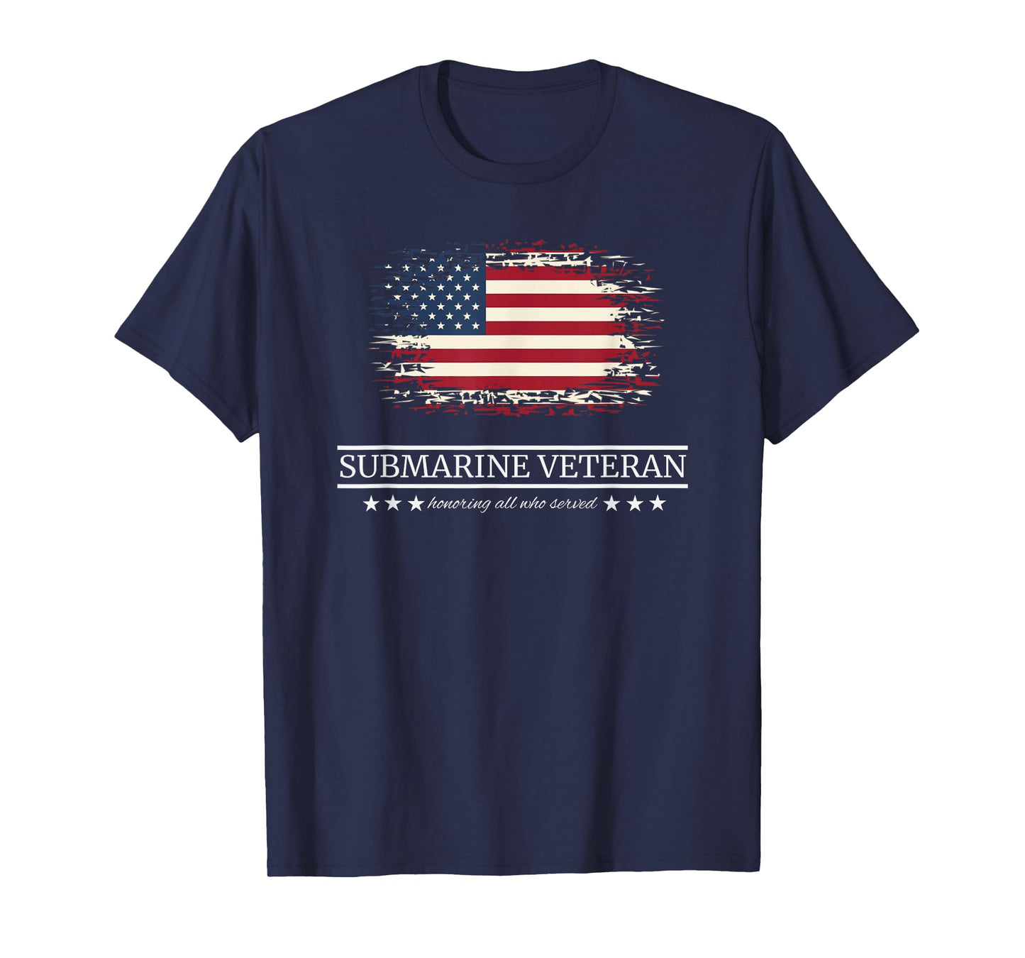Vintage Submarine Veteran Silent Service T- Shirt T-Shirt
