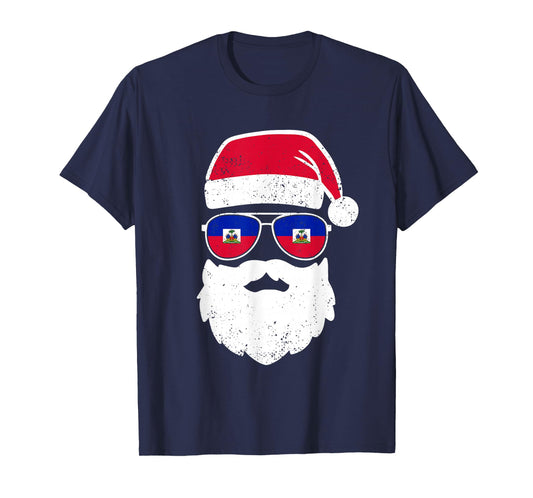 Funny Haitian Christmas Pajama Funny Haitian Matching Family T-Shirt