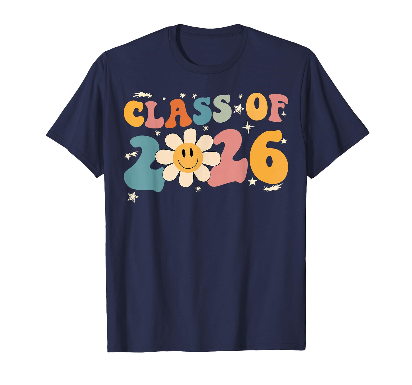 Class of 2026 Grow with Me Graduation First Day of School T-Shirt