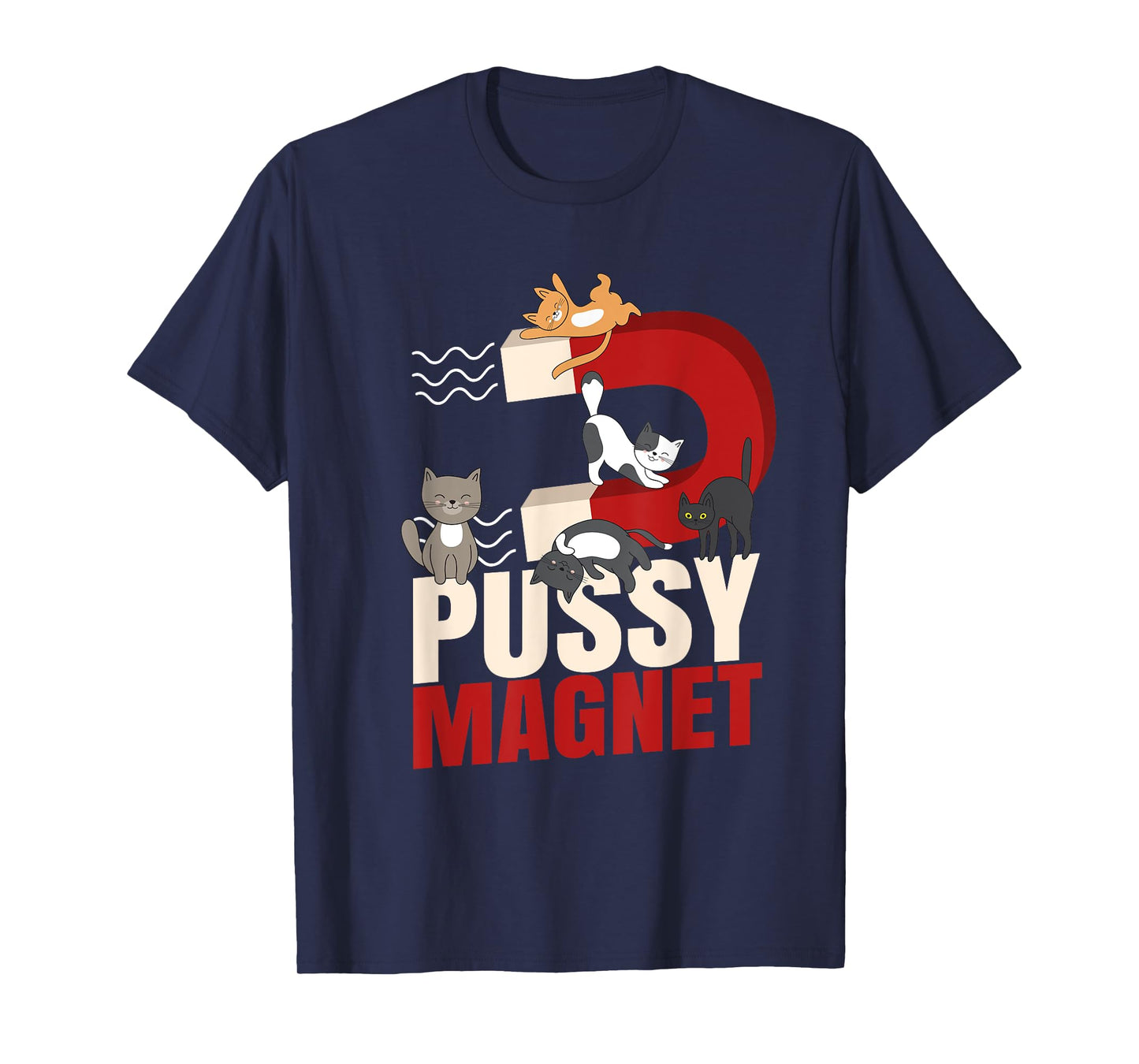 Felidae BKH Pussy Magnet for Cats Accessories Kitten T-Shirt