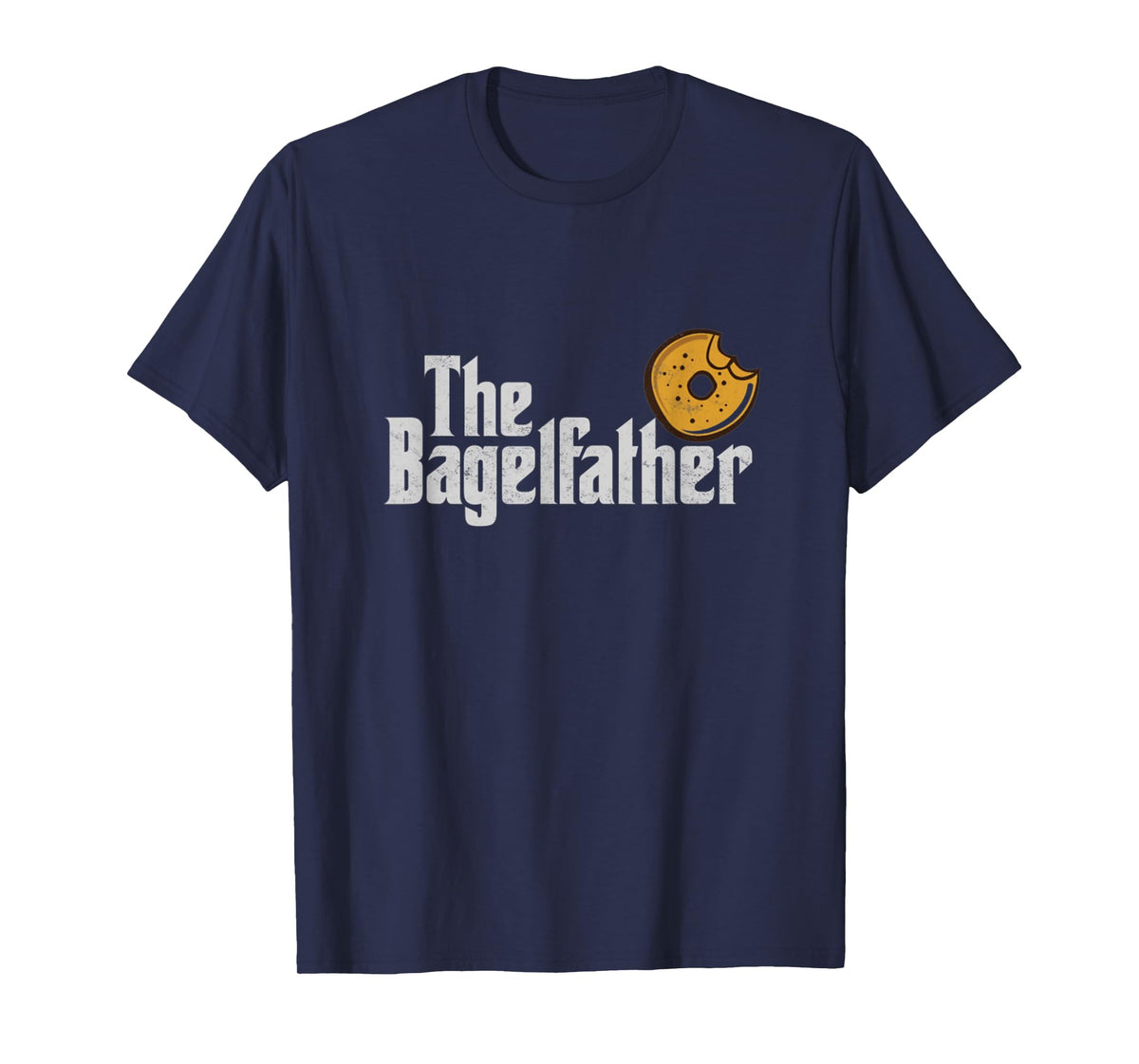 The Bagel Father sesame Bagels Lover Dad Baker Father's Day T-Shirt