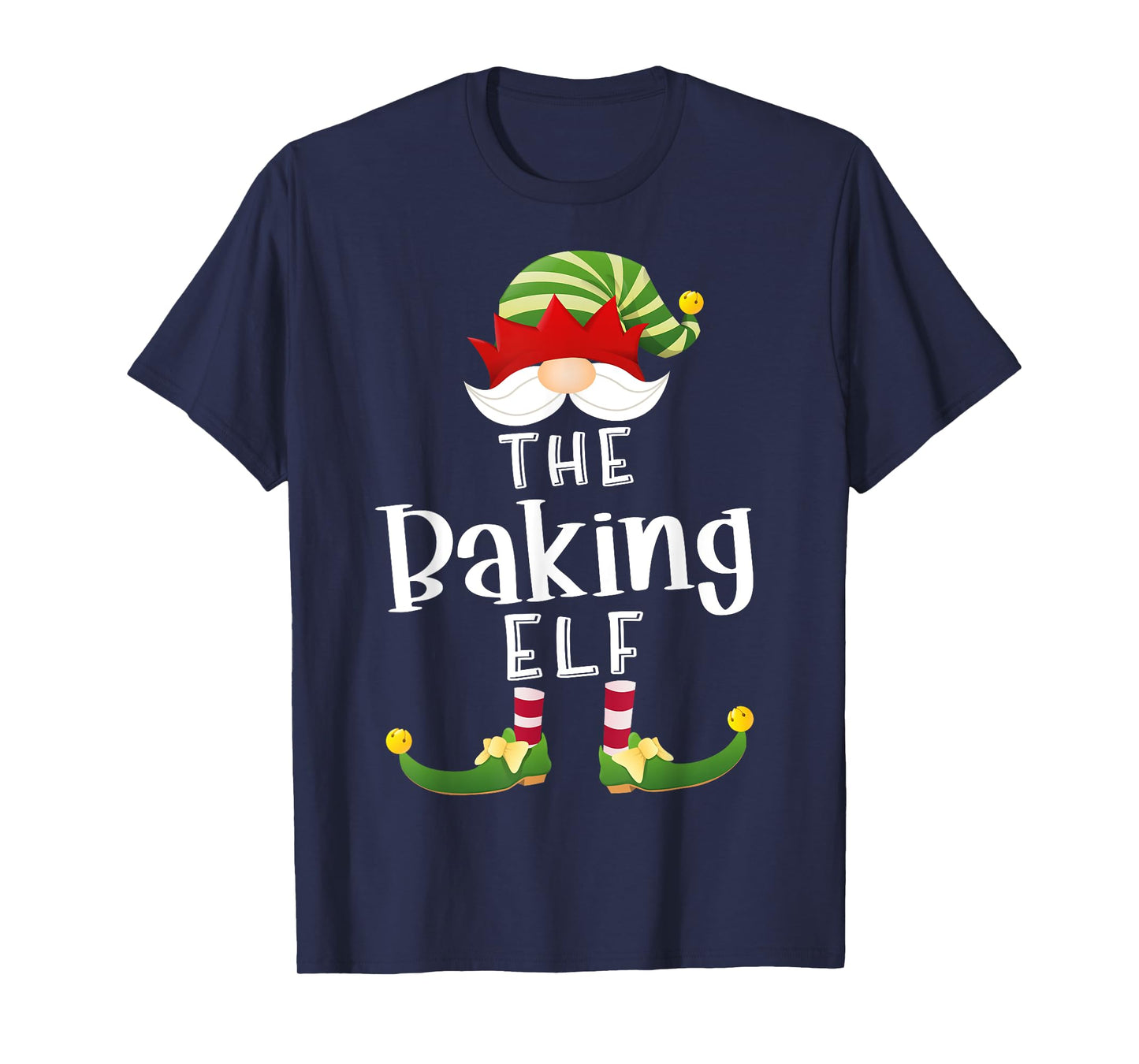 Baking Elf Group Christmas Funny Pajama Party T-Shirt