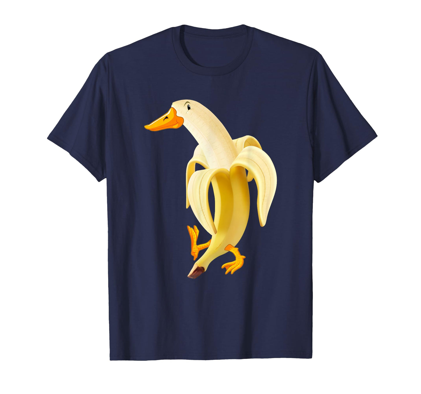 Duck In Banana Funny T-Shirt