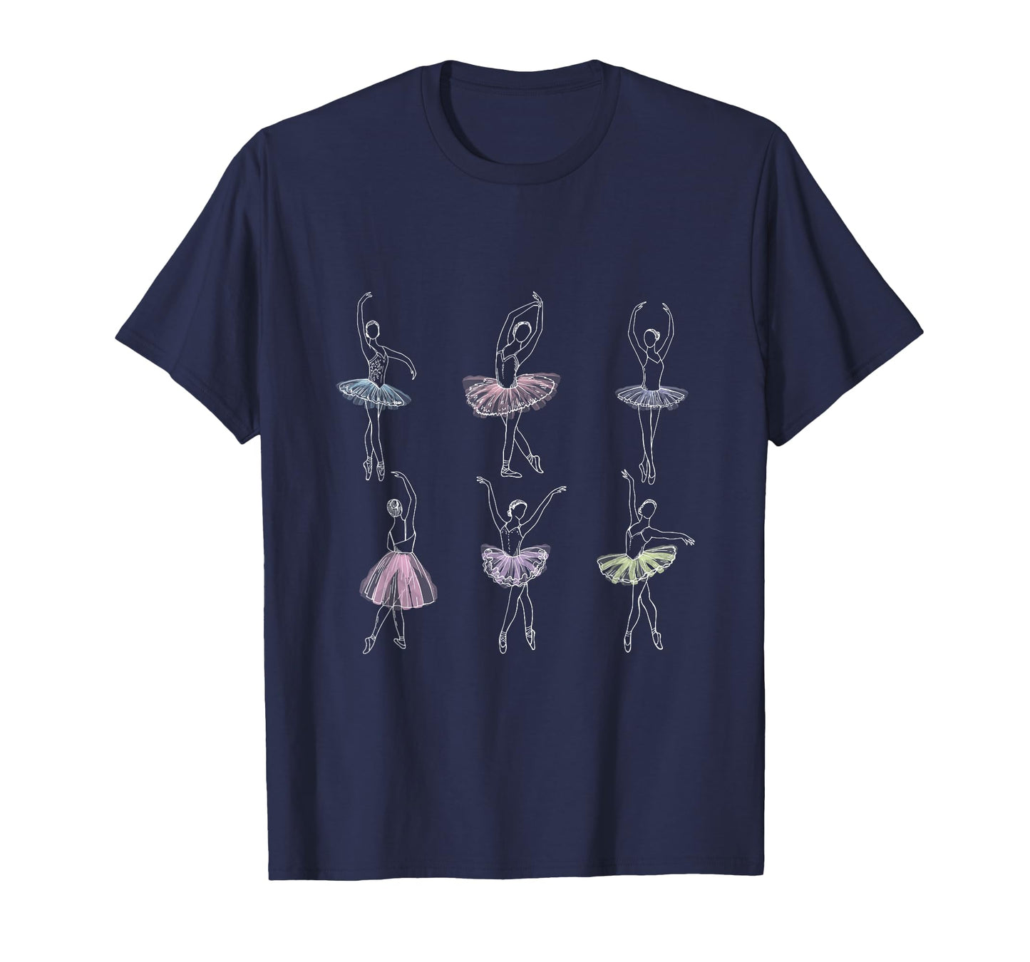 Ballet Dancer Ballerina Dance Music Ballet Pointe Technique T-Shirt