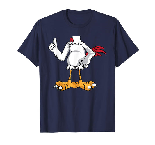 Chicken Costume Halloween Easy Cosplay Last Minute Outfit T-Shirt