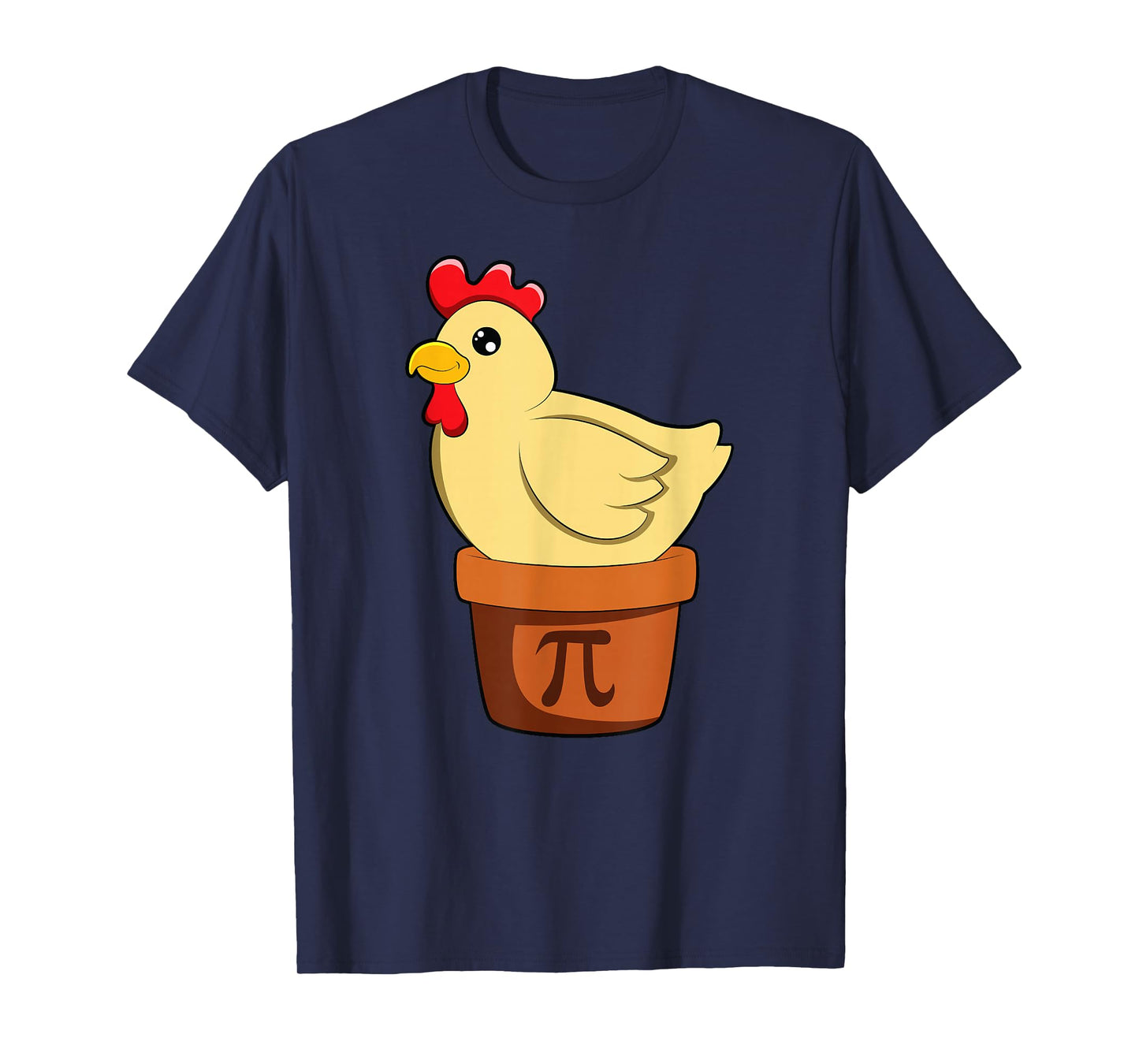 Chicken Pot PI Day Maths for Men, Women and Kids T-Shirt