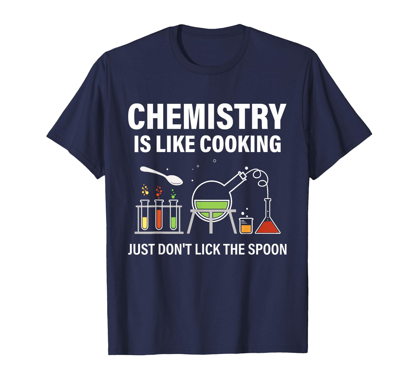Chemistry Teacher Chemist Funny Chemistry Is Like Cooking T-Shirt