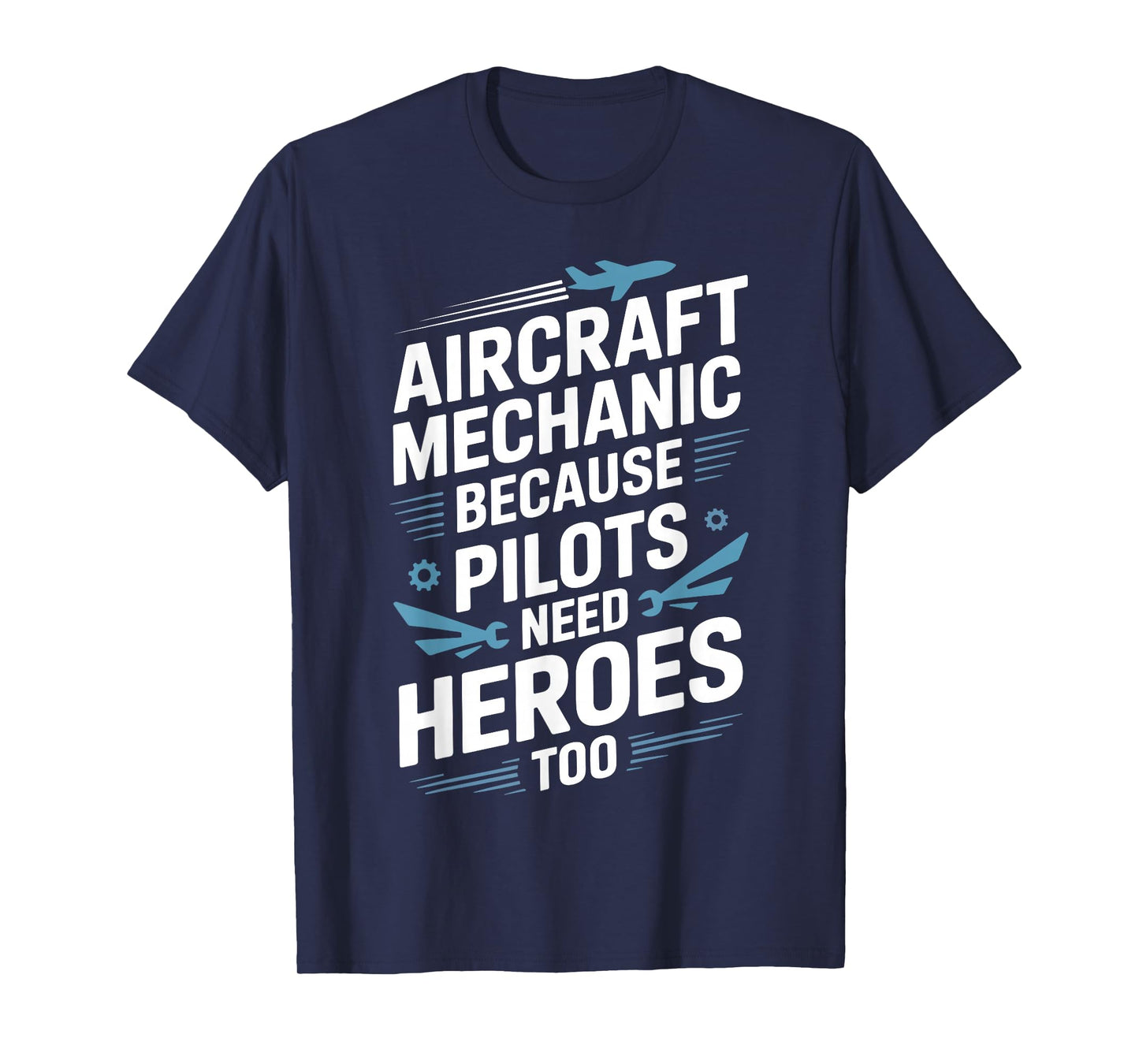 Aircraft Mechanic Art for Men Women Aircraft Maintenance T-Shirt
