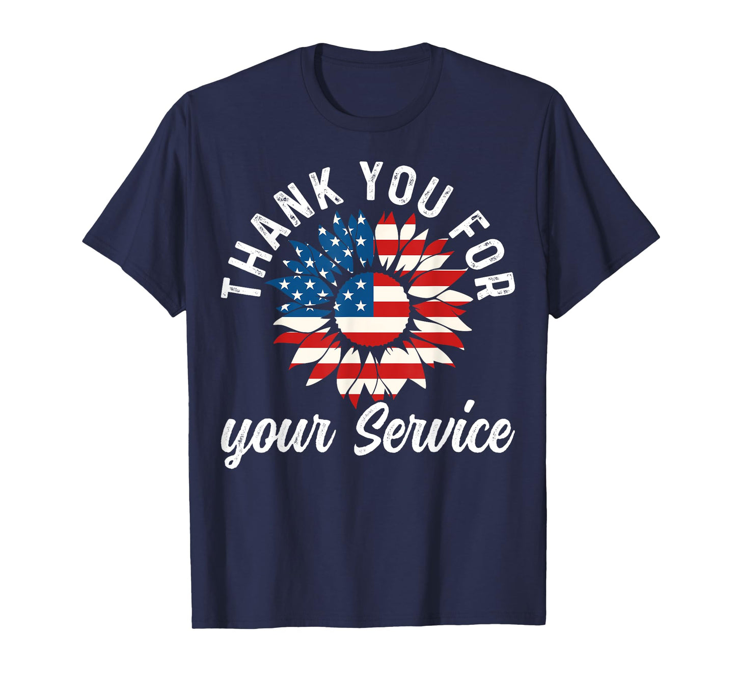 Thank You Veterans Thank You For Your Service Patriotic T-Shirt