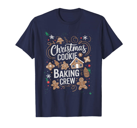 Christmas Cookie Baking Crew Family Christmas X-Mas T-Shirt