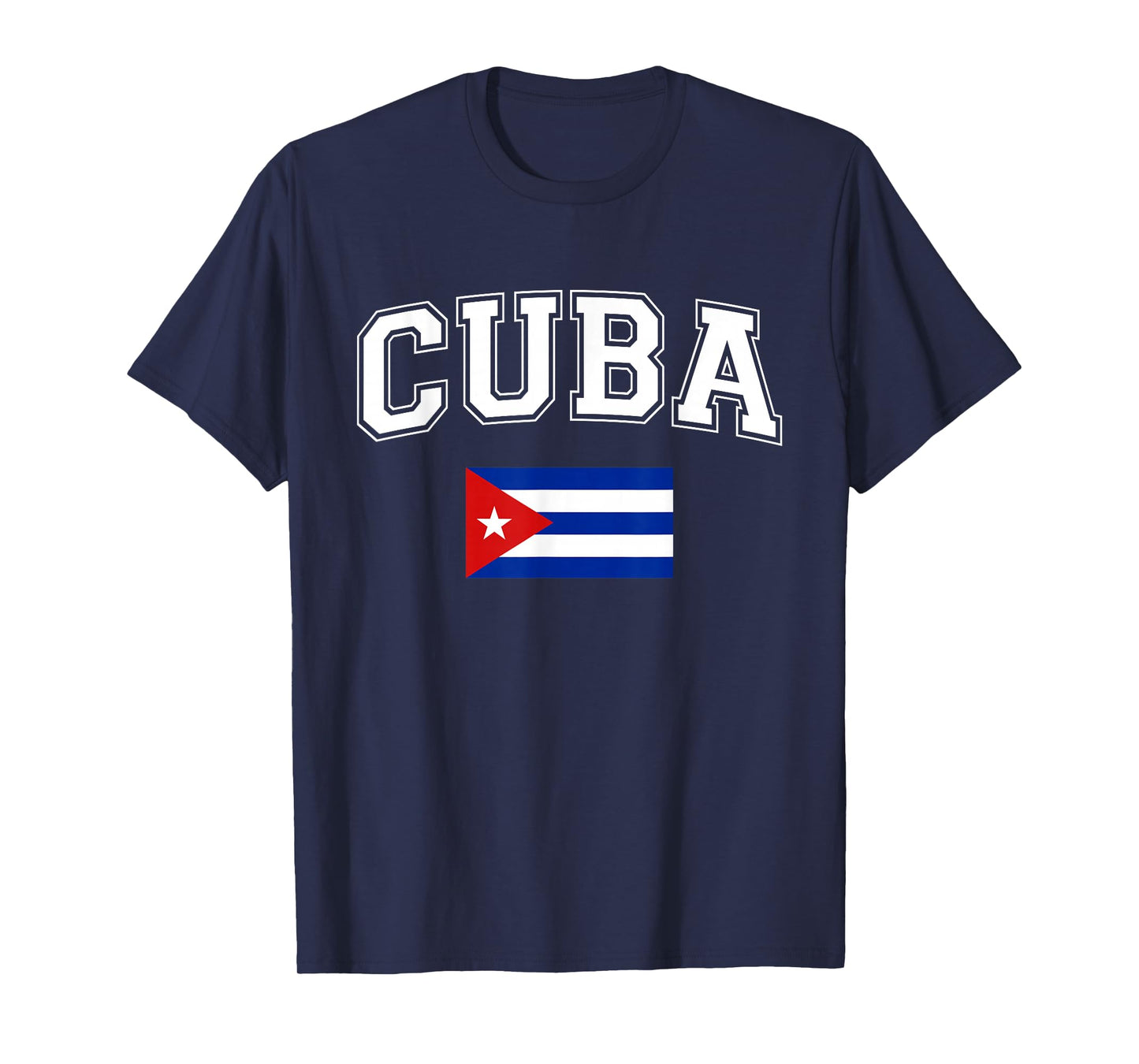 Cuba Flag Cuban Pride Heritage Men Women T-Shirt