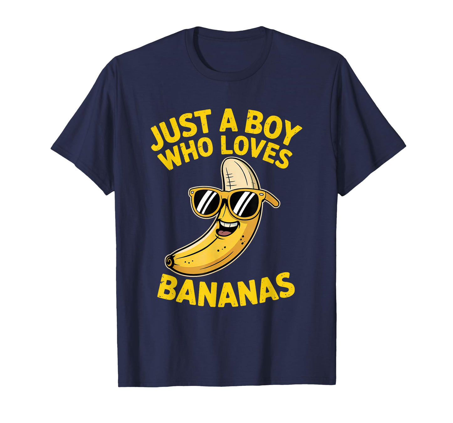 Just a Boy Who Loves Bananas Bananas Teens Boys Toddler T-Shirt