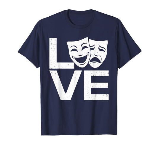 Cute Theatre Art for Men Women Kids Broadway Musical Theater T-Shirt