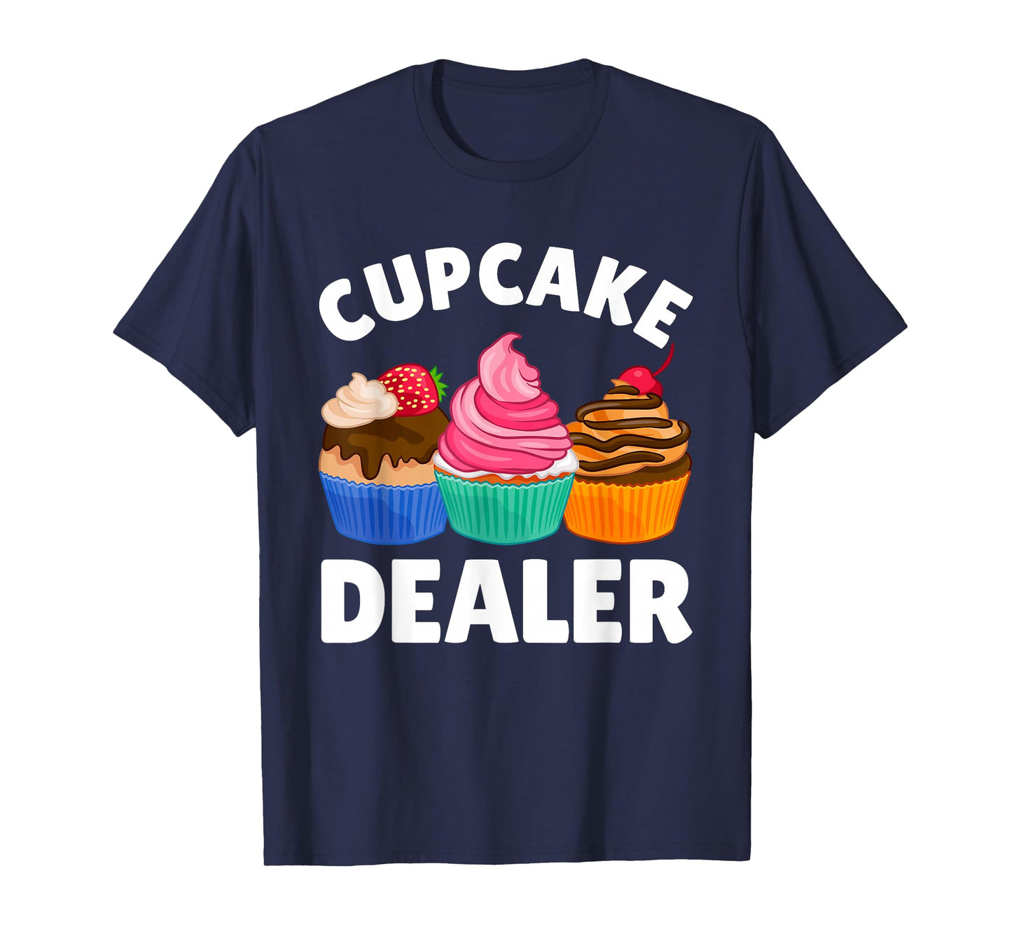 Cool Cupcake Costume for Men Women Baking Cupcake Lover T-Shirt
