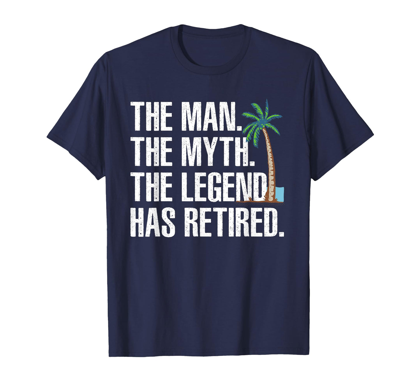 Cool Retirement For Men Grandpa Dad Retired Man Myth Legend T-Shirt