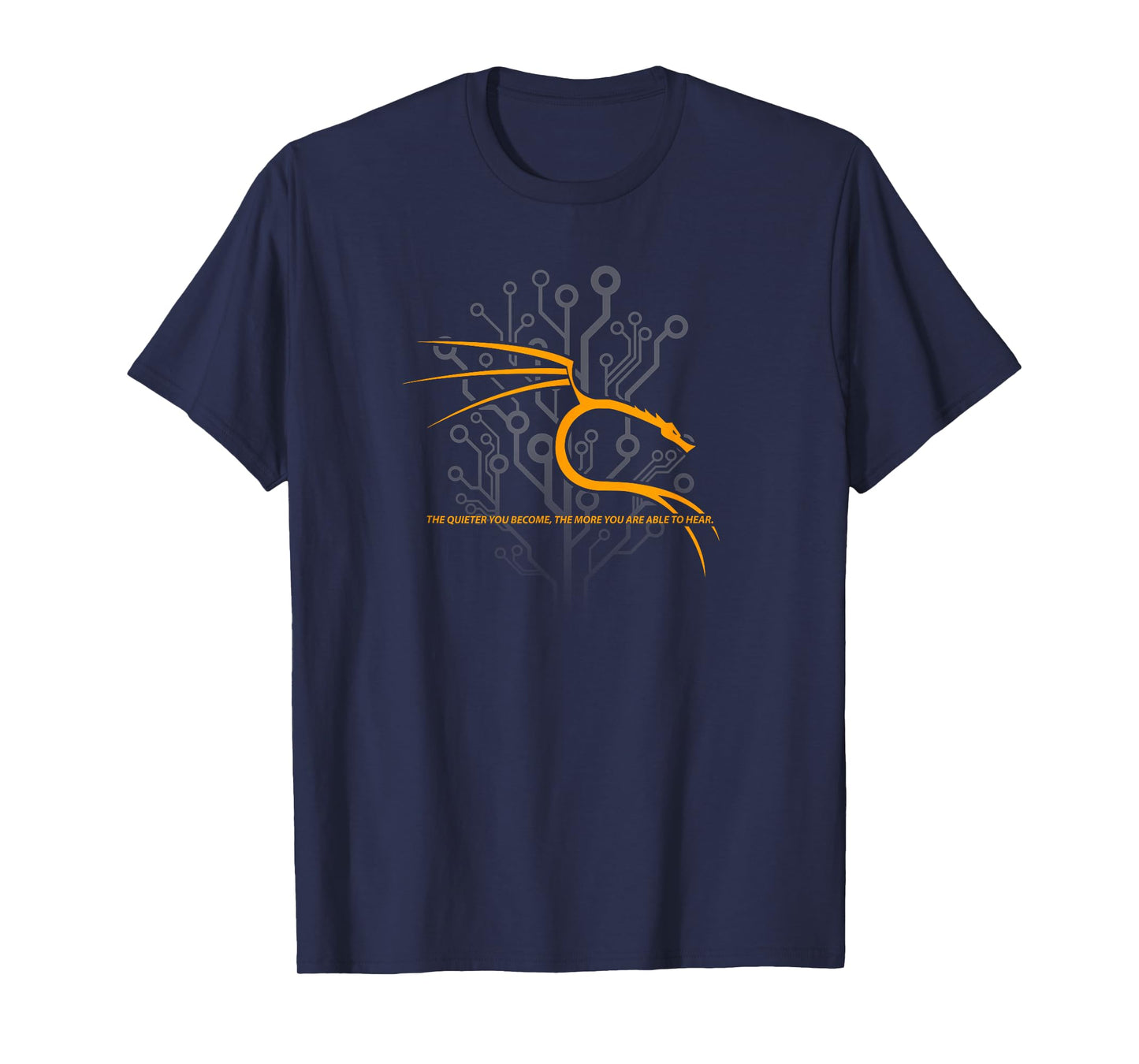 Backtrack Kali Linux T-Shirt with Dragon and Tagline - Orang T-Shirt