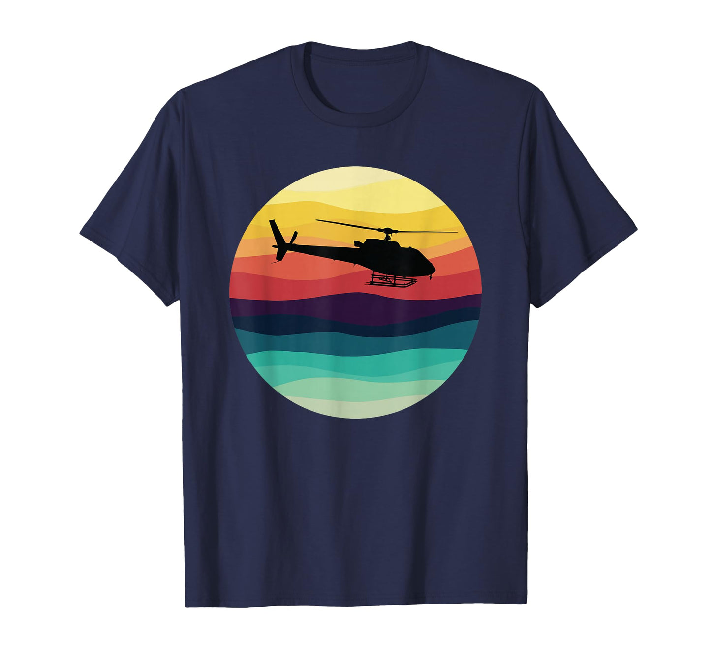 AS350 Helicopter Vintage Retro H125 Helicopter T-Shirt