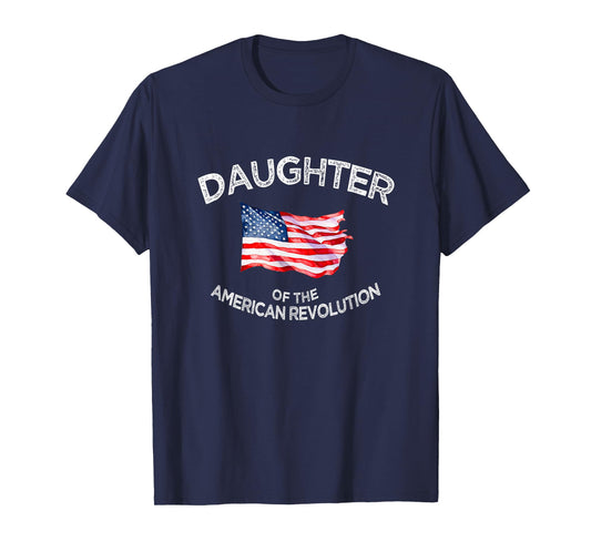 Daughter of American Revolution DAR Star Historic USA T-Shirt