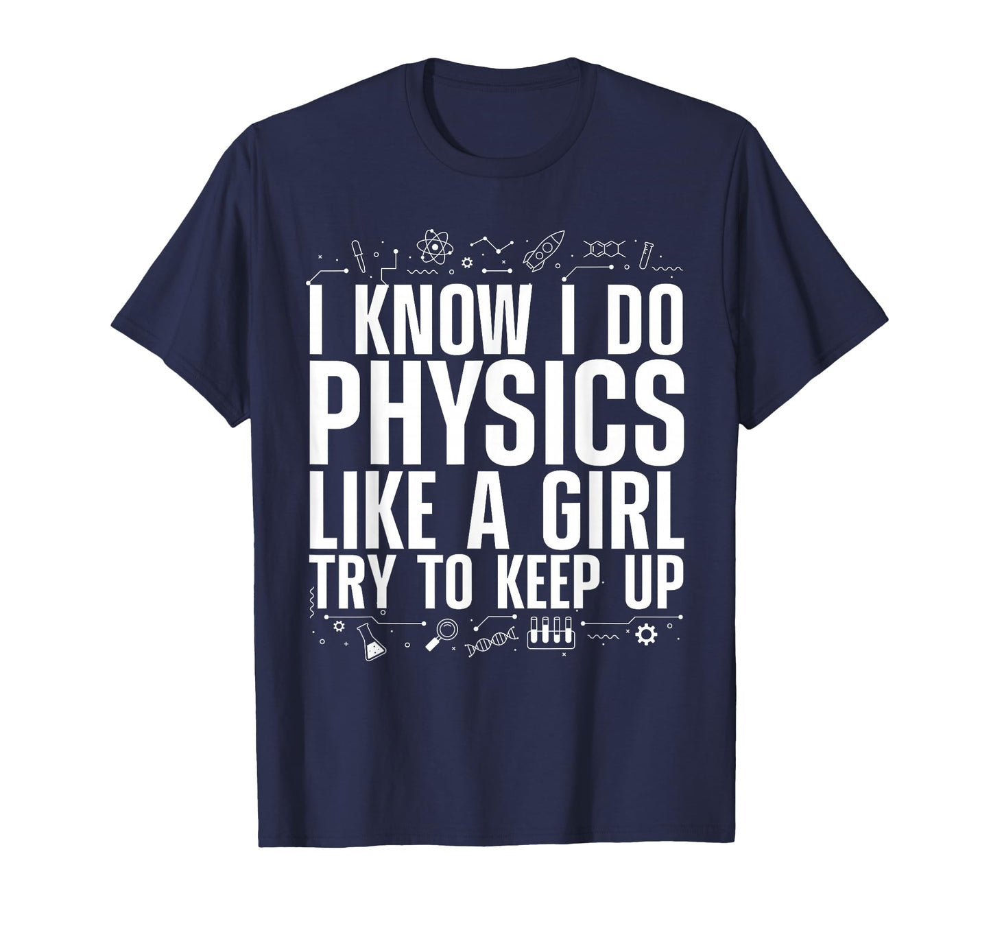 Cool Physics for Women Girls Quantum Mechanics Science Nerd T-Shirt