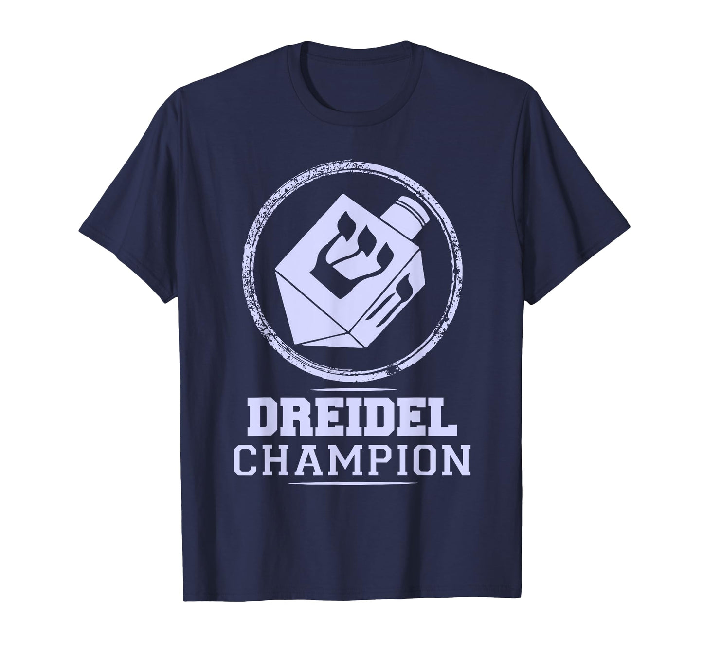 Dreidel Champion T-Shirt - Funny Hannukah Gift T-Shirt T-Shirt