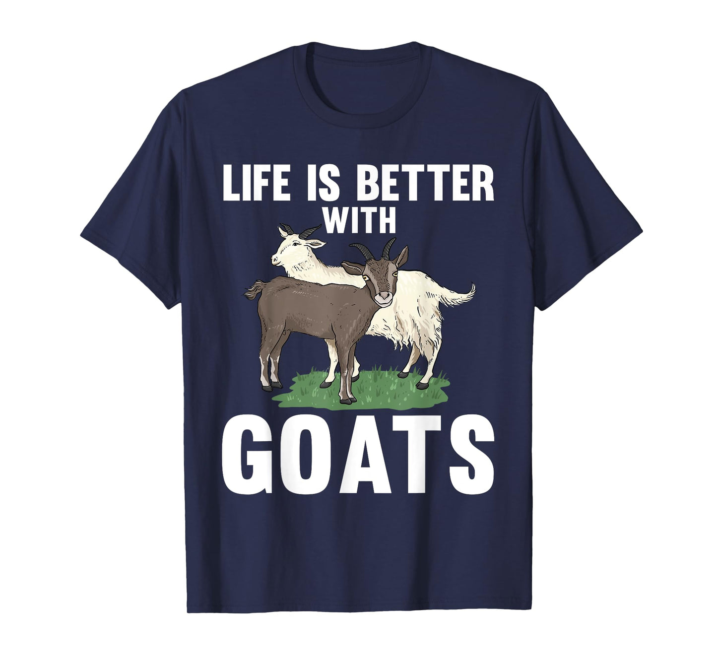 Cool Goats For Men Women Goat Whisperer Nubian Animal Farmer T-Shirt