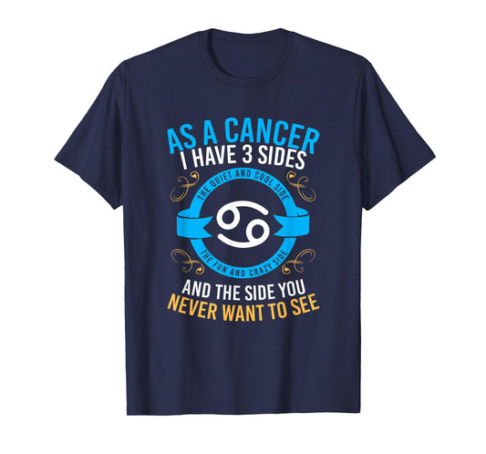 Funny Astrology Zodiac Sign Cancer T-Shirt