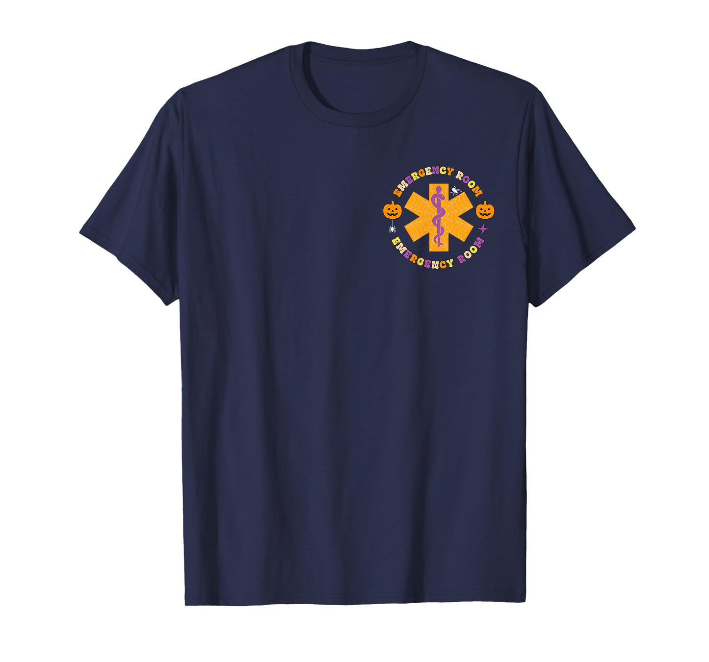 Code Boo in The ER Emergency Room Nurse Spooky Halloween T-Shirt