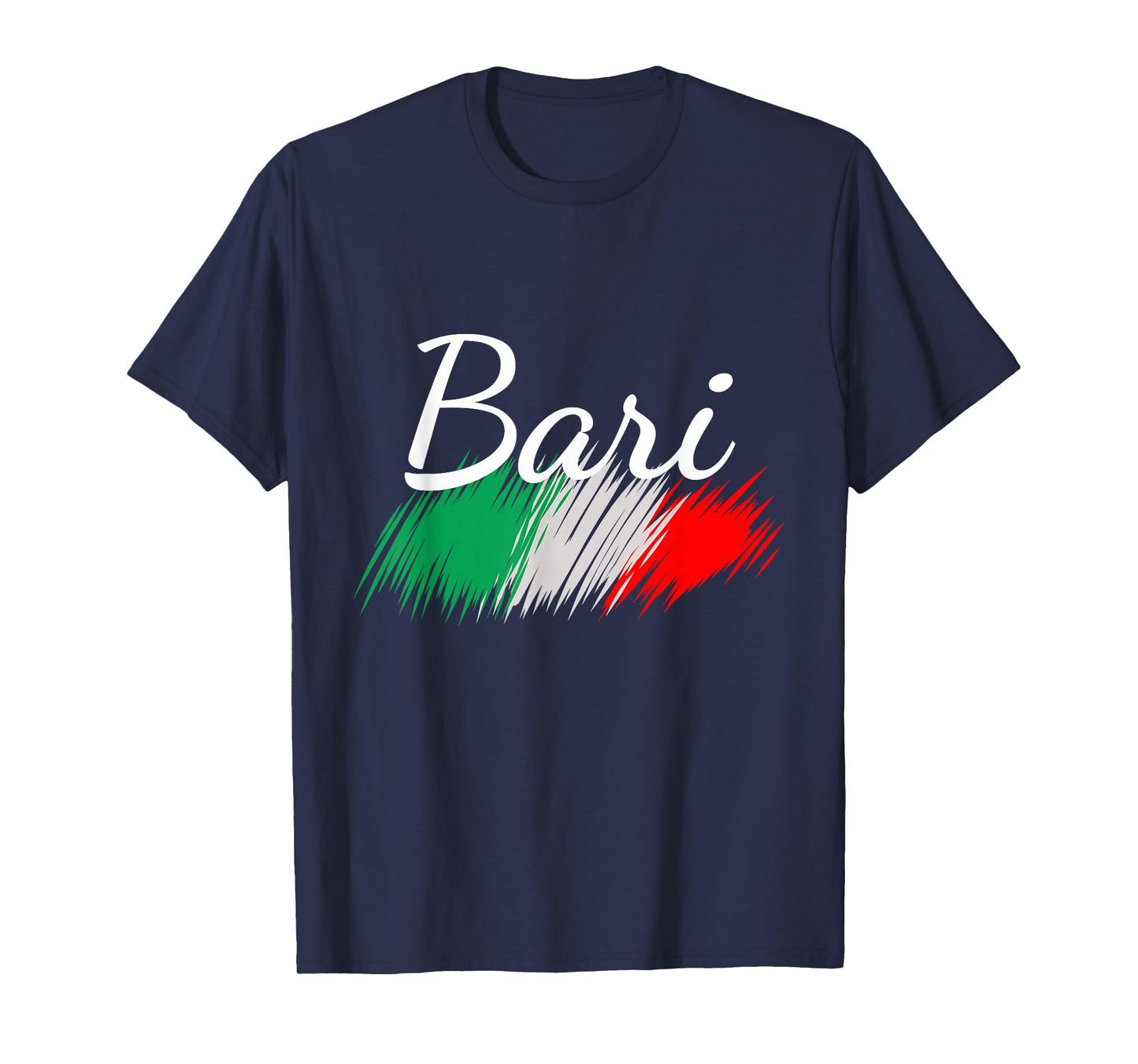 Bari Italy Flag Italia Souvenir Matching Italian T-Shirt