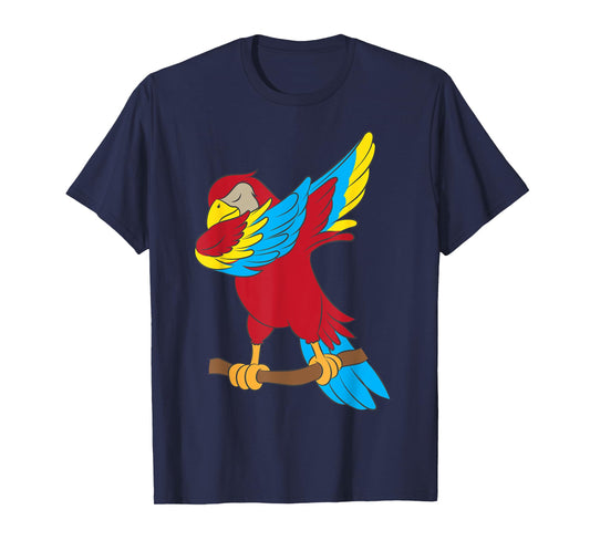 Cool Parrot Art For Men Women Pet Bird Tropical Parrot Lover T-Shirt