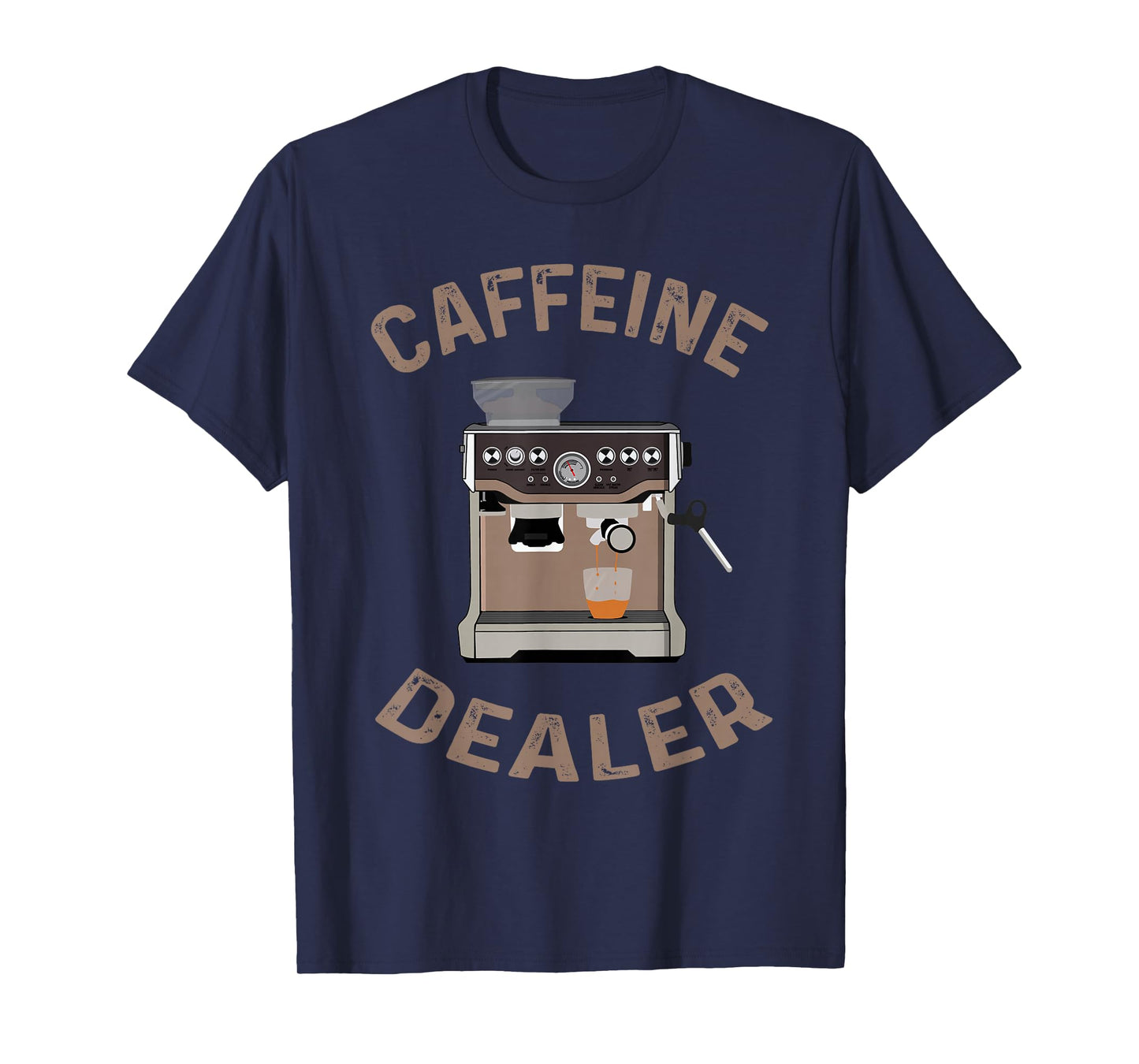 Coffeine Dealer for Coffee Lovers and Barista T-Shirt