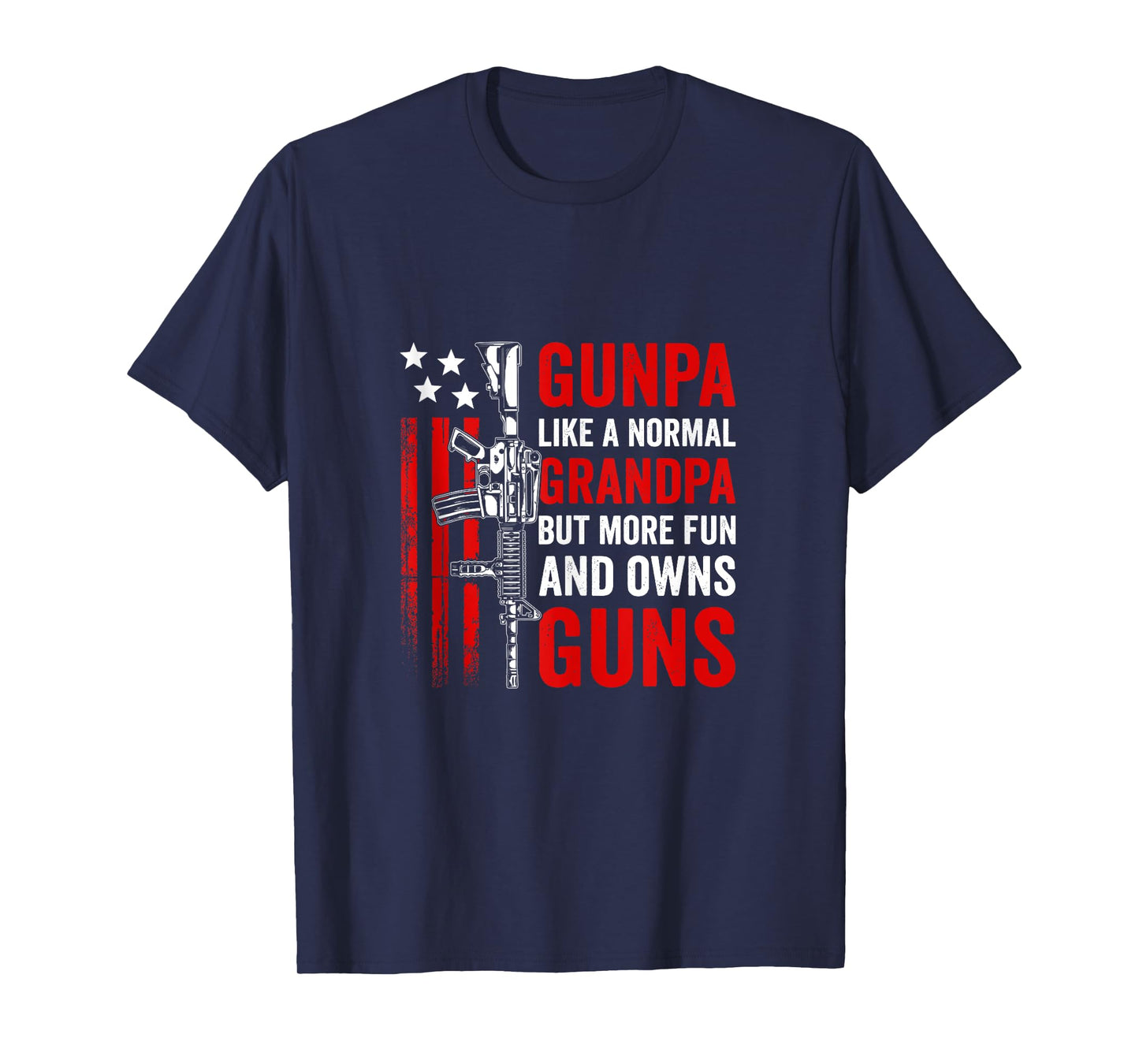 Gunpa Like A Normal Grandpa But More Fun And Owns Guns Tank Top