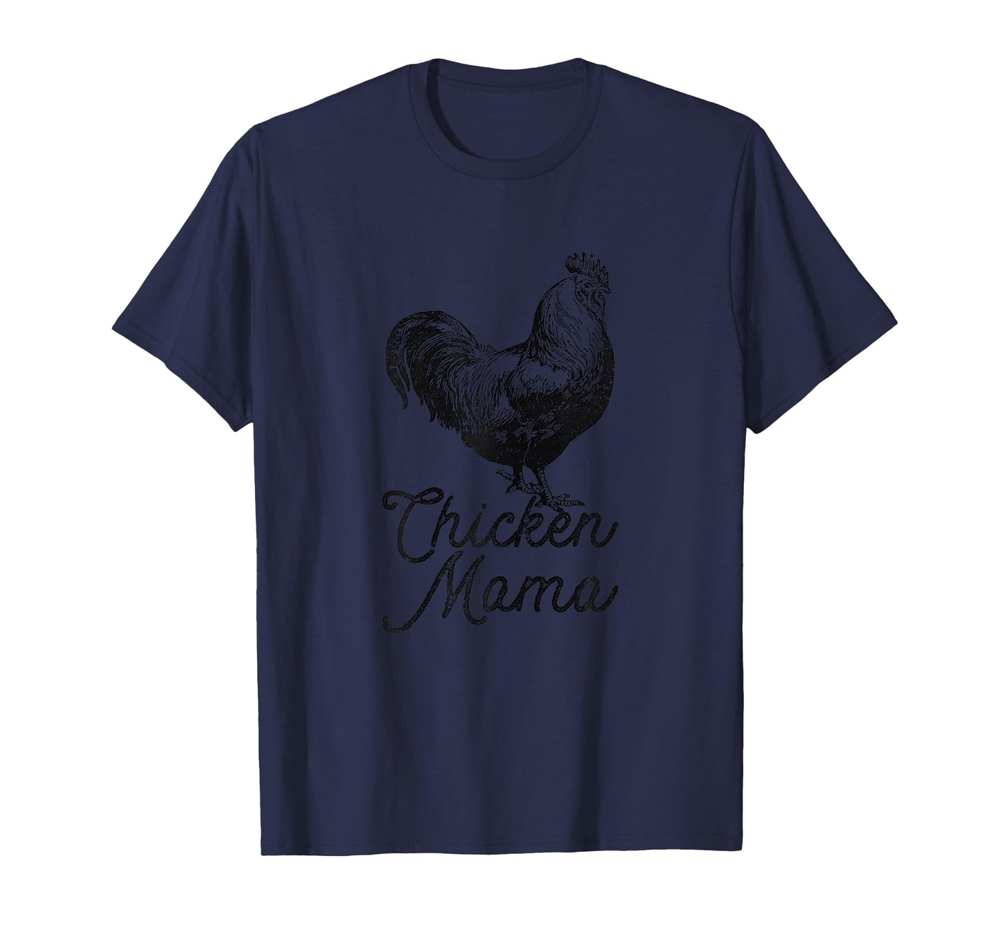 Chicken Mama Hen Vintage Graphic Chicken Mom T-Shirt