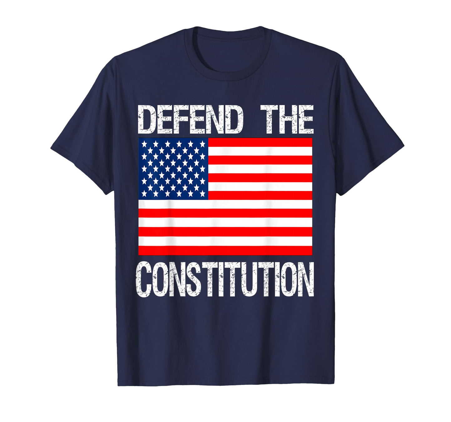 Defend The Constitution T-Shirt US Political Protest Tee T-Shirt