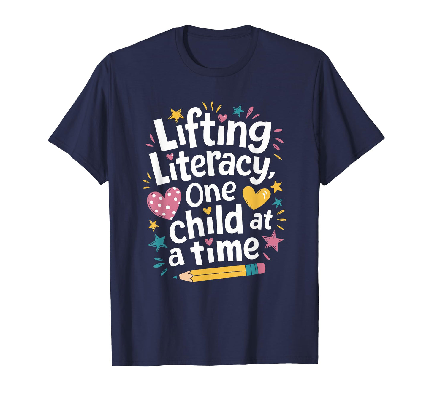 Reading Teacher and Literacy Coach Design Interventionist T-Shirt