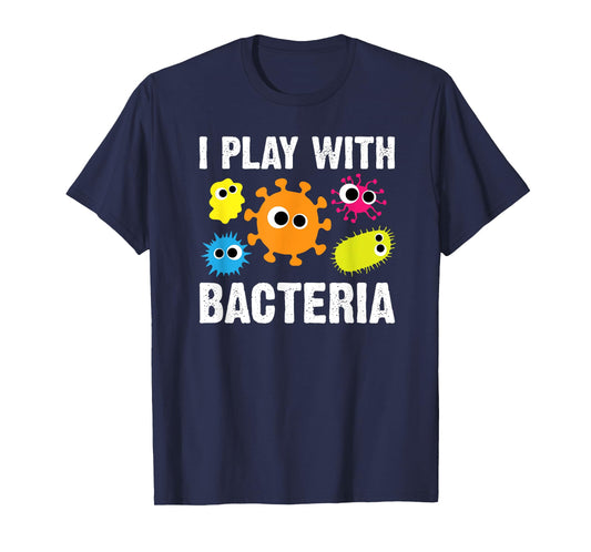 Bacteria Shirt Funny Microbiology Bacteria Lab T-Shirt T-Shirt