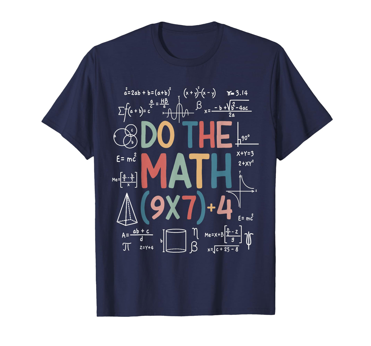 Do The Math 67 Meme Funny Six Seven Math Teacher Men Women T-Shirt