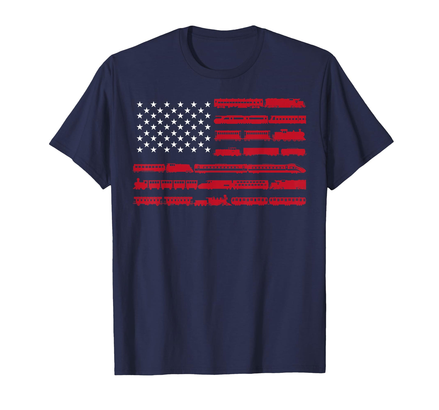 Funny Train Collector Gift Adults Conductor Model Railroad T-Shirt Small
