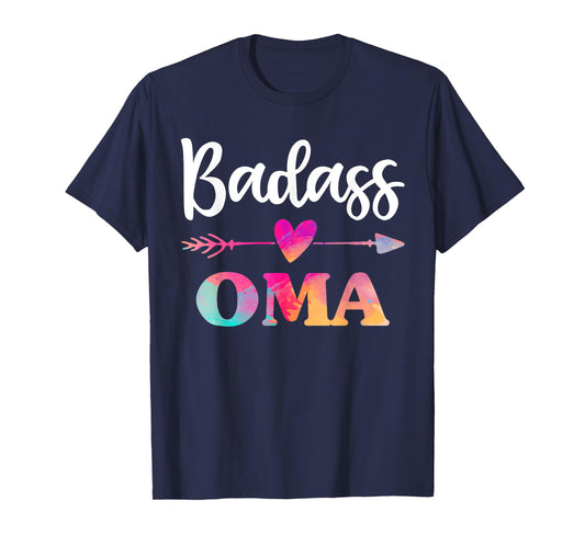 Badass Oma Strong Grandma Shirt, Mothers Day For Women T-Shirt