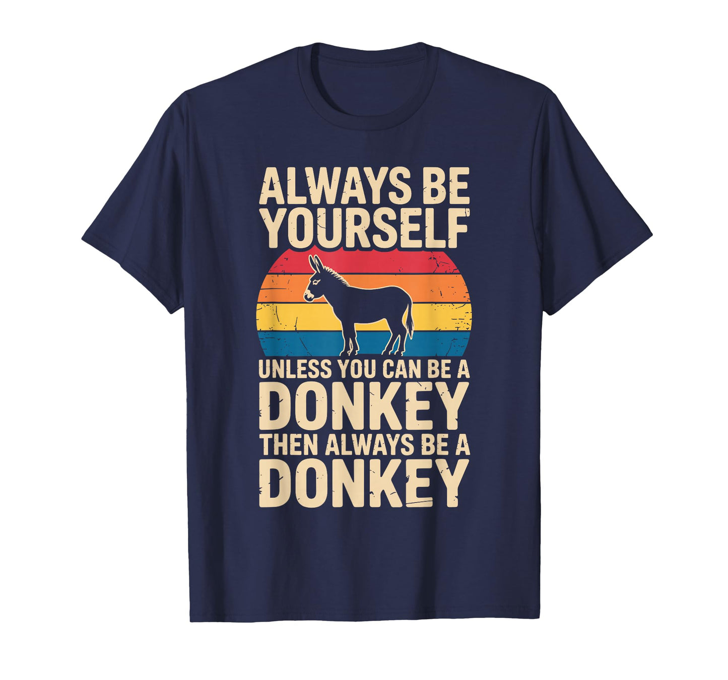 Cute Donkey Design for Men Women Pet Animal Donkey Lovers T-Shirt