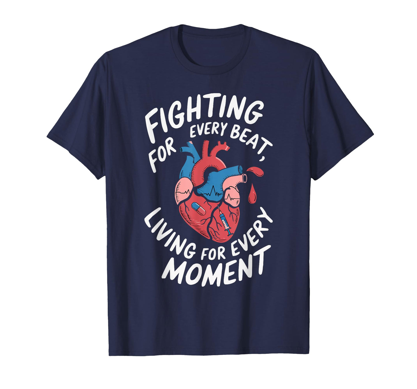 Congestive Heart Failure Chronic Disease CHF Awareness T-Shirt
