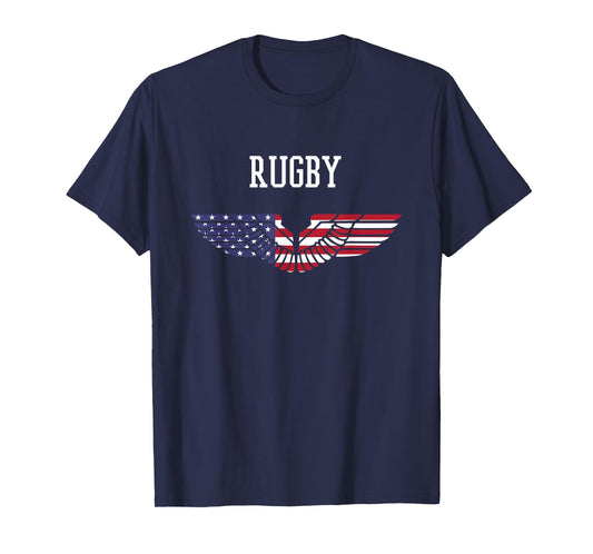 Rugby USA Eagle Flag T-Shirt